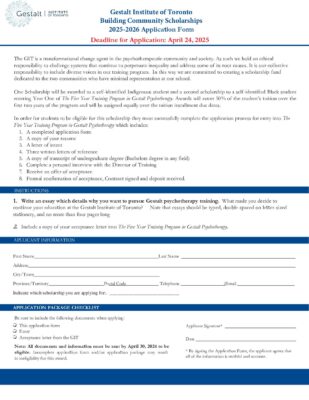 2025-2026-Building-Community-Scholarship-Application-Form | The Gestalt ...